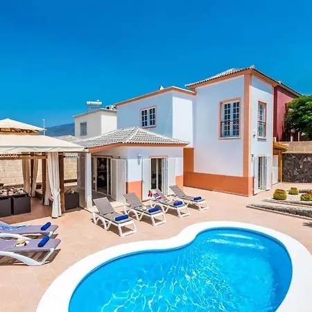 Playa De Fanabe Sleeps 6 Pool Air Con فيلة